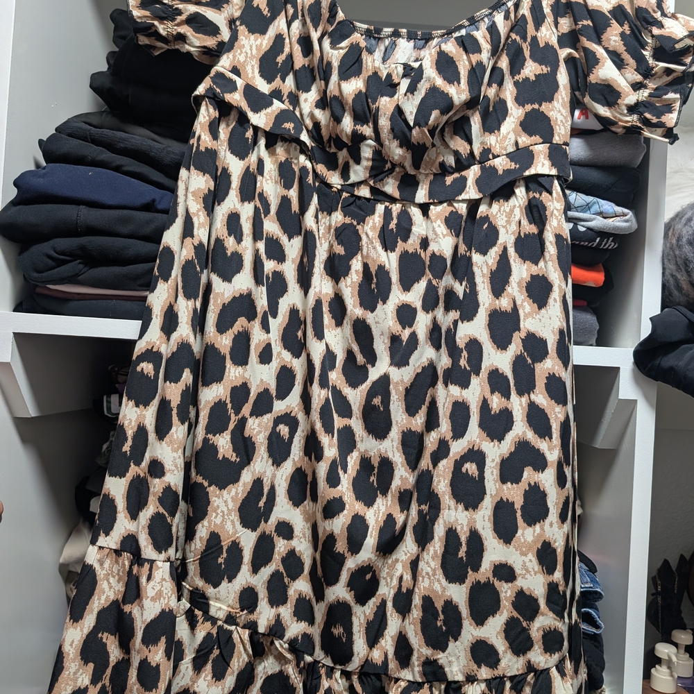 Leopard Print Dress